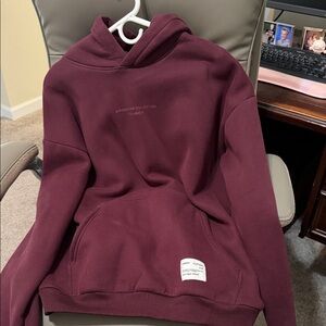 Women's Burgundy Hoodie